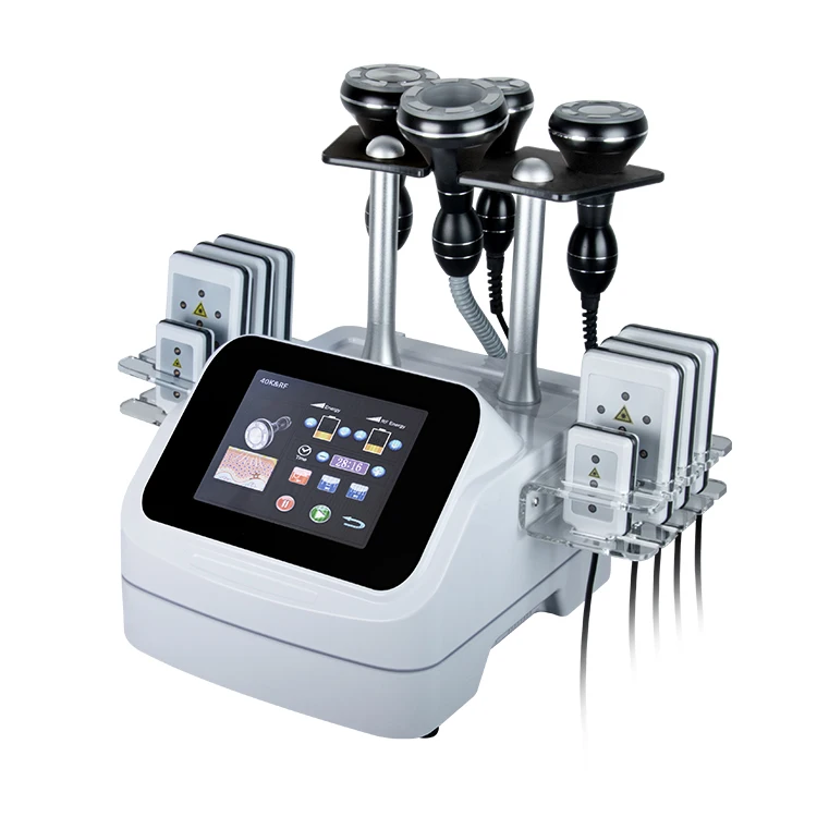 

S-shape beauty device in vacuum cavitation system