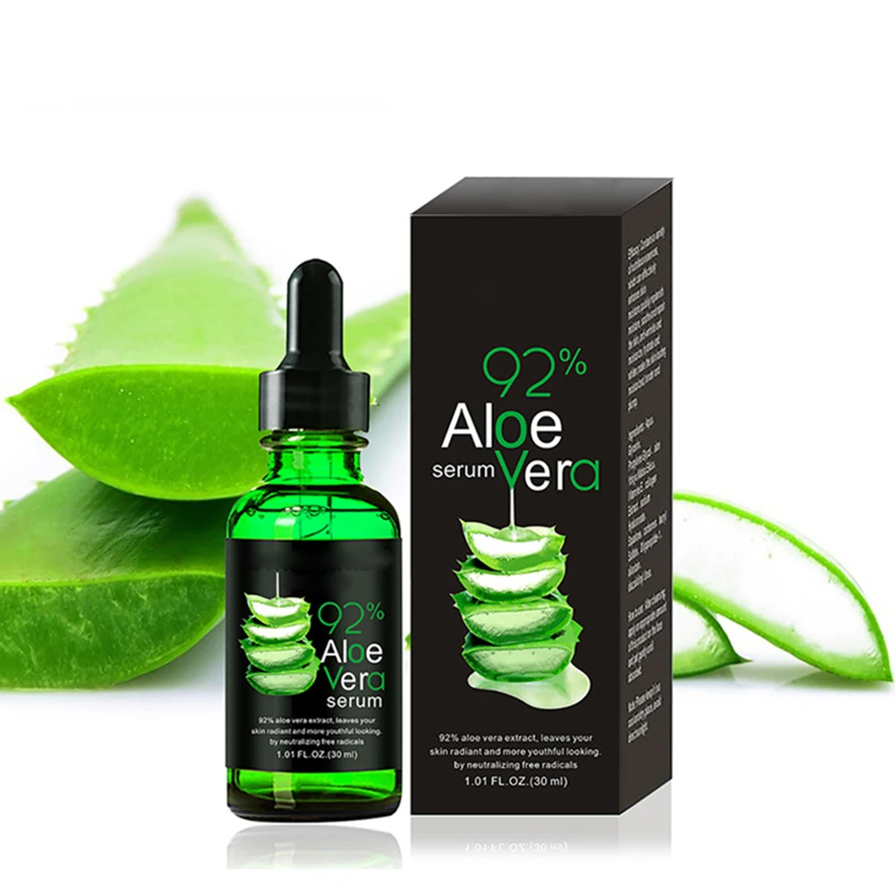 

Oem Brightening Skincare Anti Aging Hyaluronic Acid Collagen Face Serum Organic Facial Whitening Aloe Vera Extract Serum