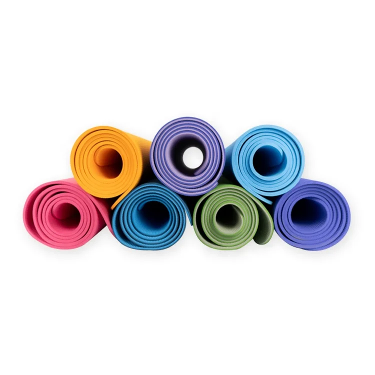

Customized Color Yoga Mats tpe recycled yoga mat, custom eco friendly foldable non slip outdoor yoga mat