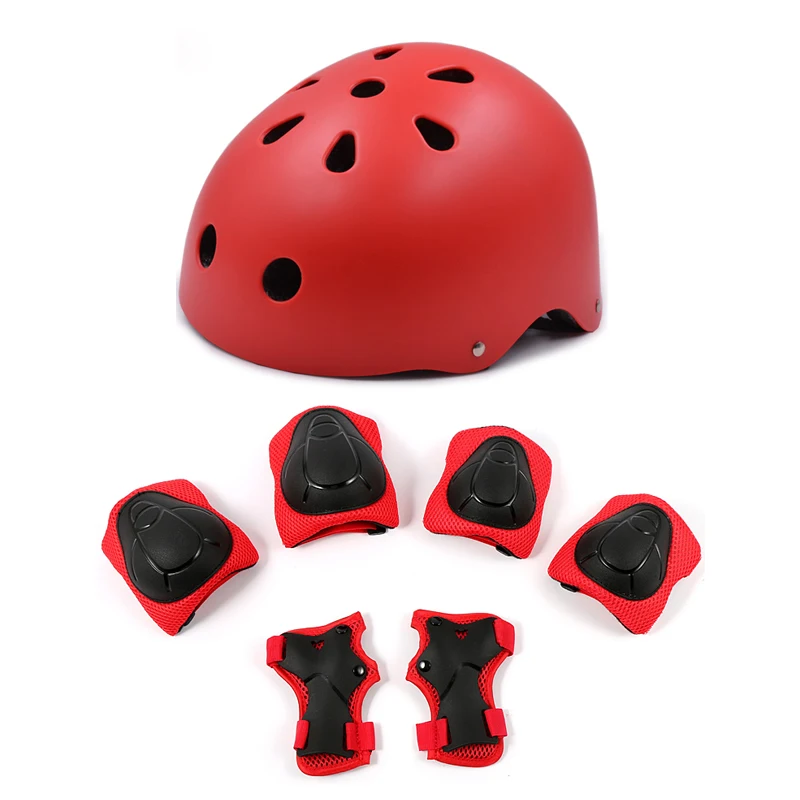 

Wholesale Suit MTB Bike Helmet Kids/Adults Outdoor Roller Skating Helmet for Men Women Sport Helmet protective Accessory Set, Black/white/pink/light pink/red/yellow/blue