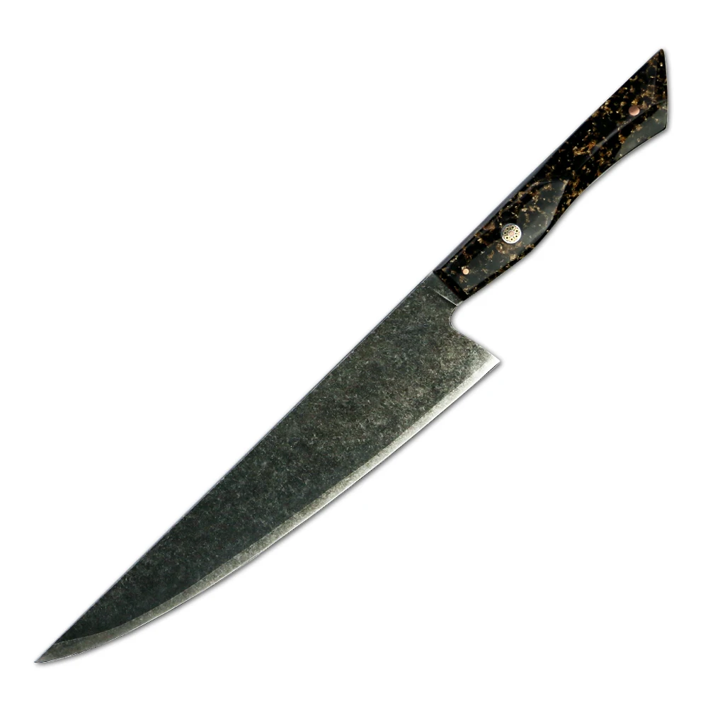 

New Product Full tang Vacuum Treated 10Cr15MoV High Carbon Steel 8inch Gyuto Kitchen chef knife
