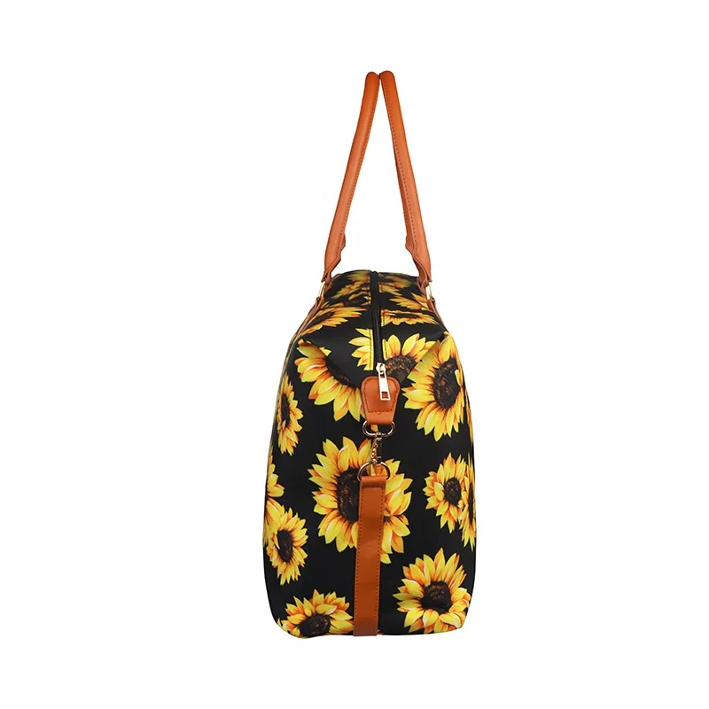 

Hot Sale Sunflowers Tote Bag Personality Classical Fashion Women Sunflowers Tote Bag, As the picture