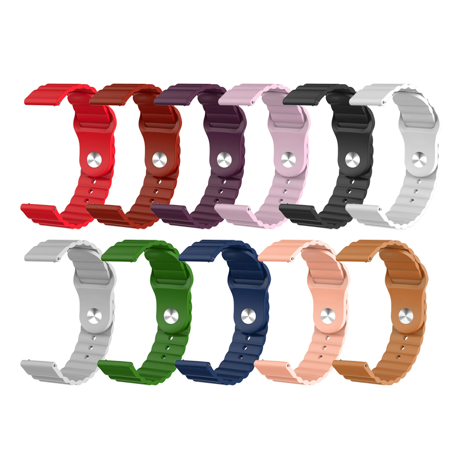 

Sport Silicone Band for Amazfit GTS GTR Wave Straps 20mm 22MM watch Strap For Samsung Galaxy Active 2