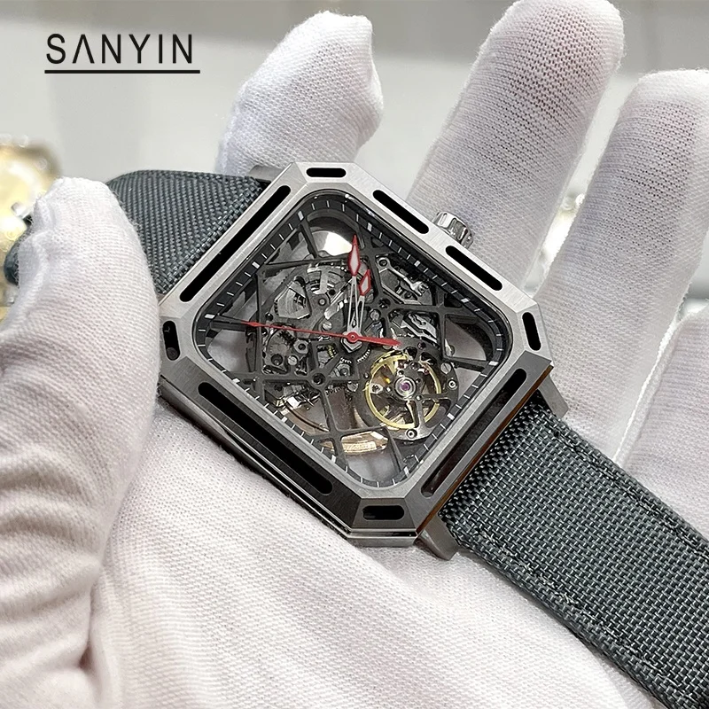 

SANYIN New Self-Factory Luminous Luxury Dive Relogio Watch for Men Montre Relojs Automatic Wrist mechanical Watches