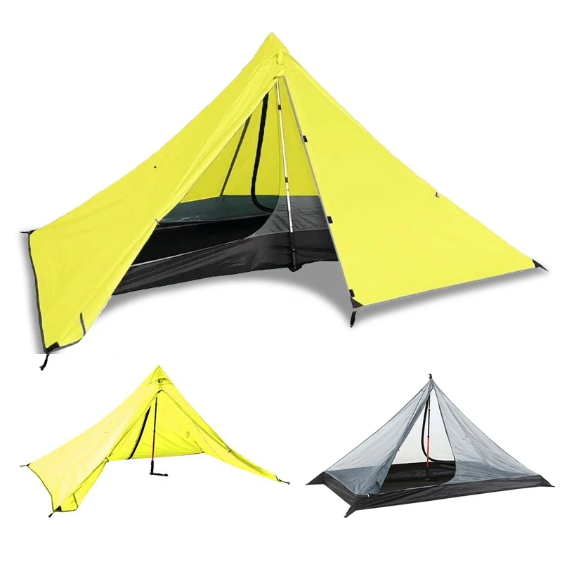 

Ultralight Lightweight Hiking Backpacking Trekker Trekking Pole Camping Tent 1 Person, Customized