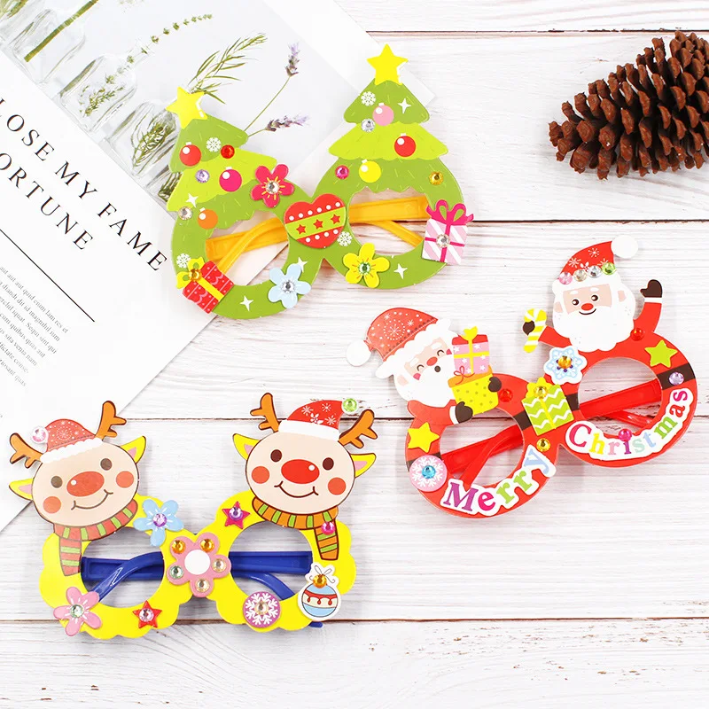 

2020 Festival Christmas Cute Glasses Santa Claus Style Sunglasses for Party