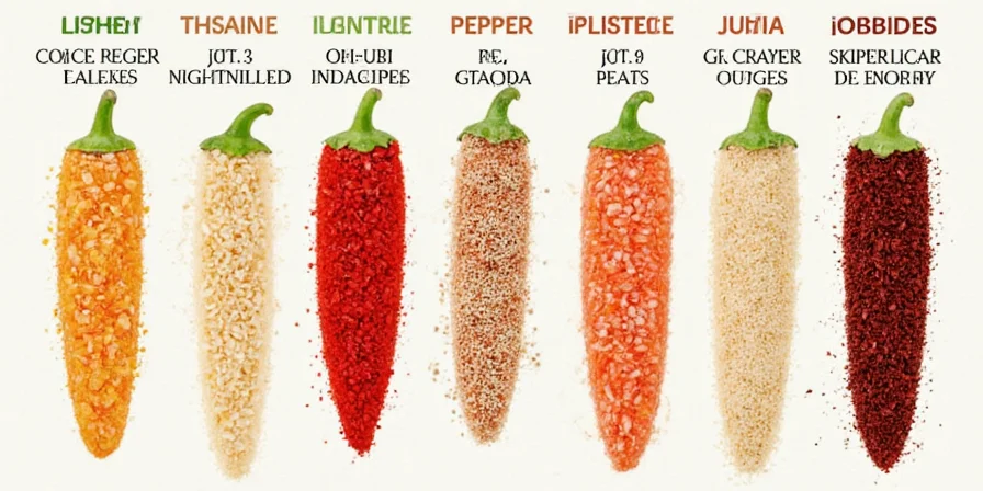 A humorous image of someone juggling spices in the kitchen