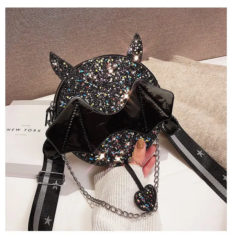 

Design Fashion Women Round Bag Leather Women's Circular Crossbody Shoulder Messenger Bags Ladies Purse Female Handbag, Customizable