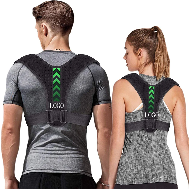 

Shoulder Back Support Posture Corrector Fashion Black Back Brace Posture Support