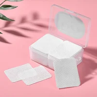 

White 180pcs Wipes Nail Polish Remover Pads Cleaning Facial Wipes Cosmetics & Supplies nail magic cotton pads