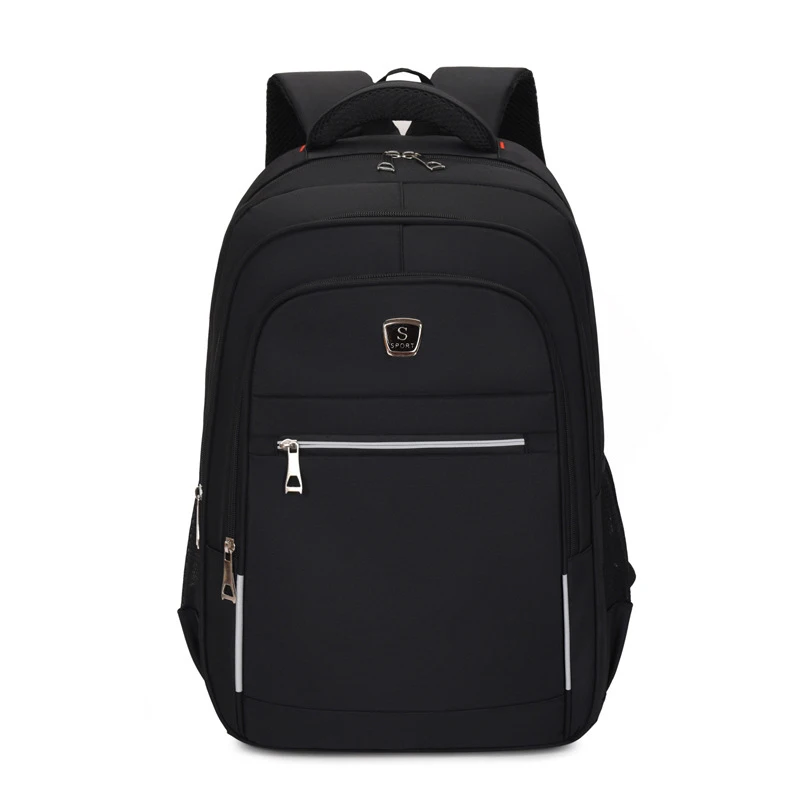 

MBP023 Business solid waterproof college back packs large capacity black backpack laptop