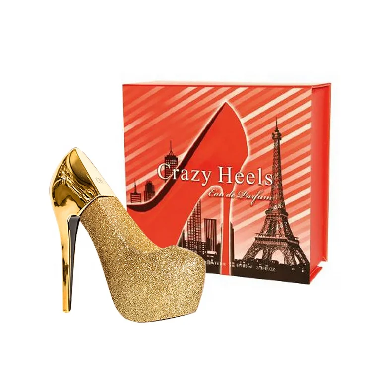 

Glass Luxury Women Fragance Perfume 100ml Long Lasting OEM/ODM Good Girl Perfume Classic Floral Customized CRAZY HEELS