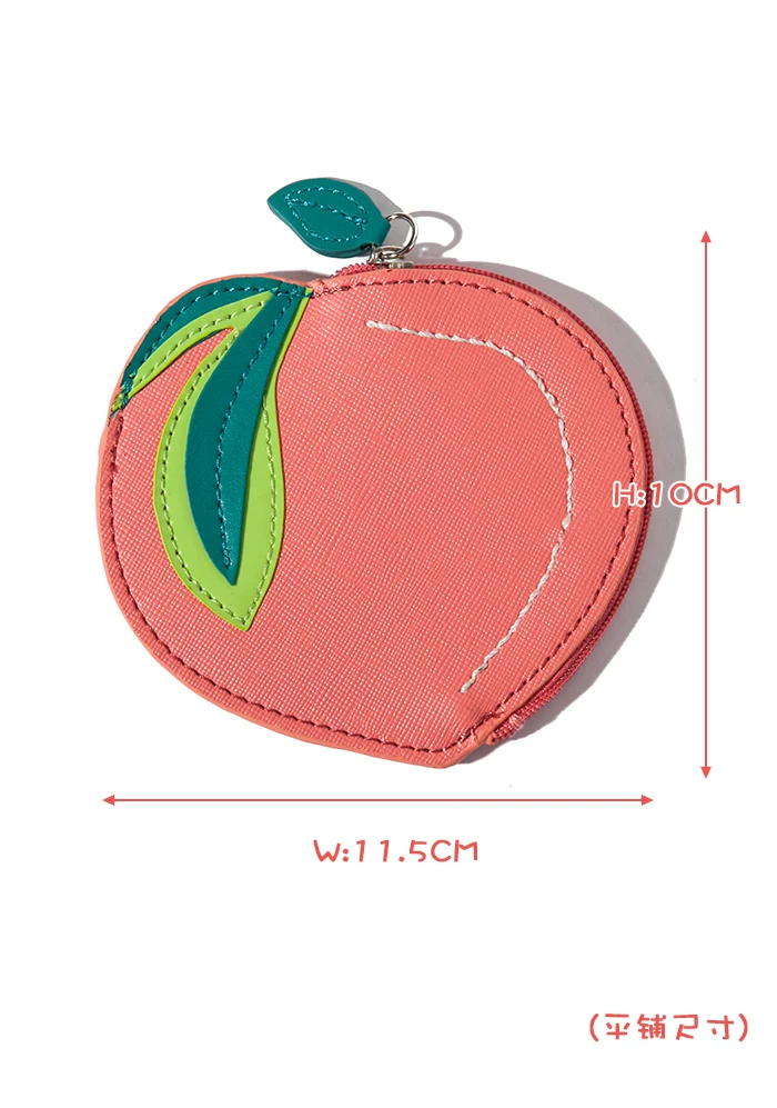 Online Coach Pear Fruit Wristlet Wallet