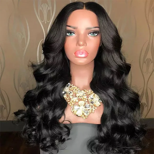 

Wholesale Transparent Swiss Lace Loose Wave 13x6 Lace Front Wig Perruque Cheveu Human Virgin Brazilian Hair Wigs Deep Part, #1,#1b, natural color, #2, #4,#27, #30, #613