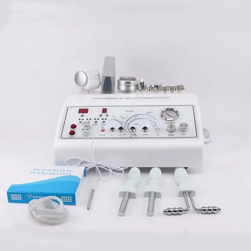 

Professional hot cold hammer skin scrubber beauty instrument, White