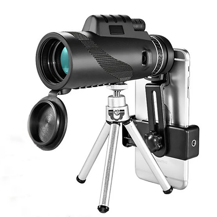 

Larrex Amazon Hot Sale 40x60 High Power Outdoor HD Low Night Monocular Telescope for Hiking Hunting