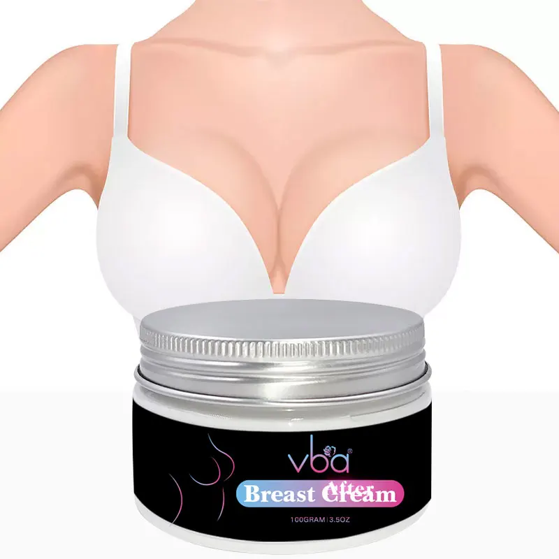 

Hot Sale OEM Herbal No Side Effect Plus Size Bigger Boobs Lifting Fast Tight Breast Enhancement Cream, Milk white