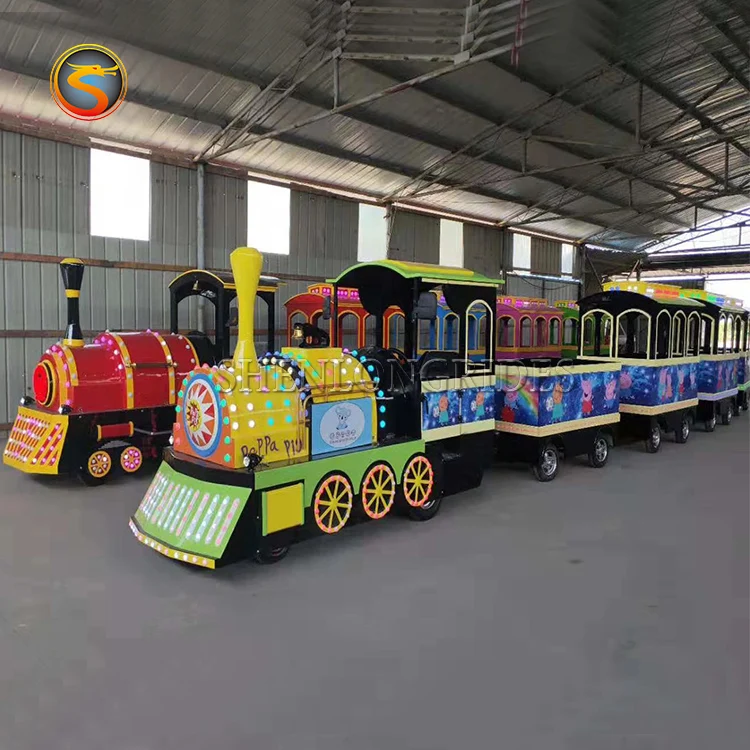 Amusement park rides electric tourist road train for sale.jpg
