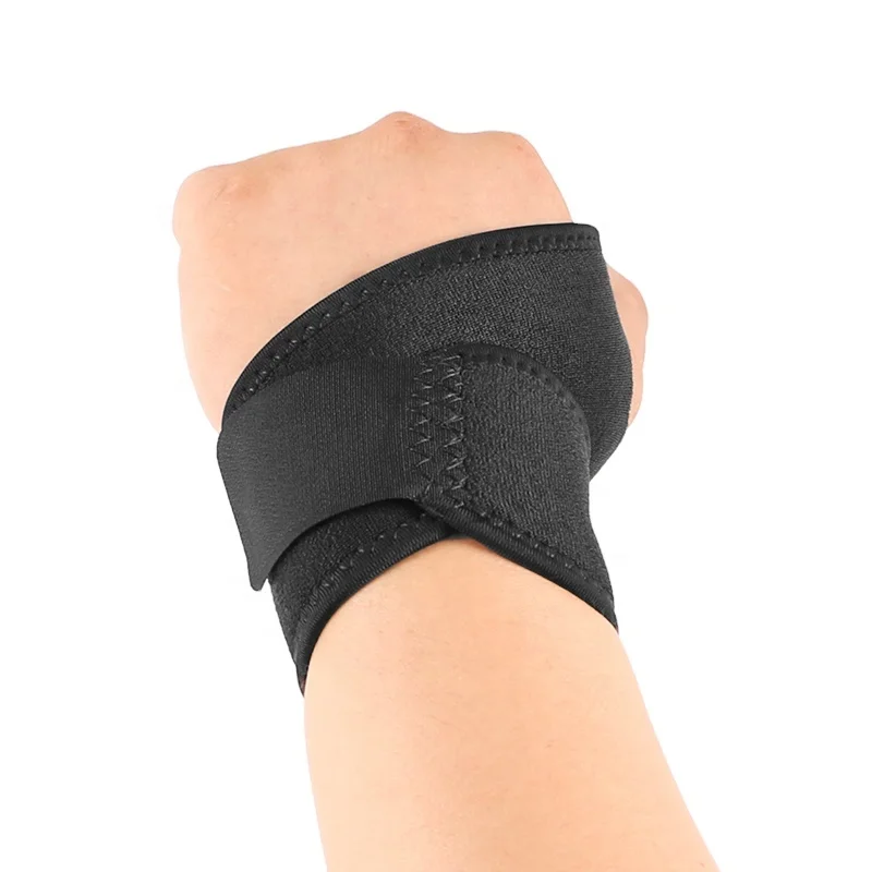 

Amazon hot sale neoprene adjustable wrist brace wrist support, Black