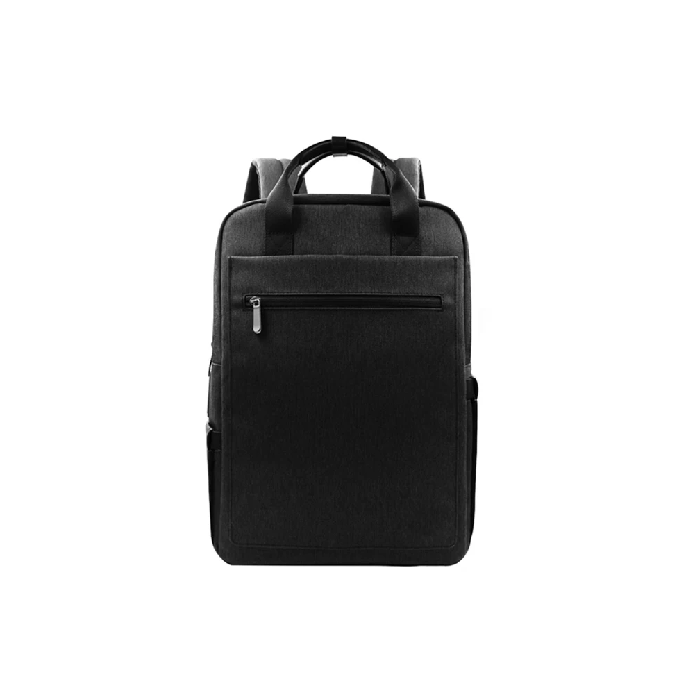 

camping Waterproof nylon Fingerprint Anti Theft Men Purse Bag Nylon luxury Outdoor Travel Business laptop bag Backpack, Black