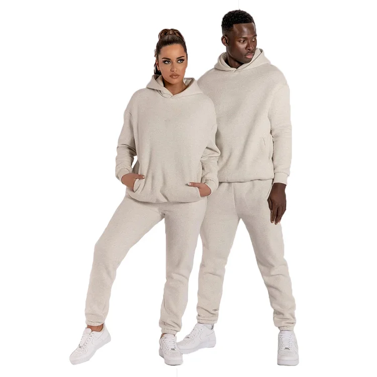 

design your own custom logo sportswear tech fleece sweat suits customizable sweatsuit tracksuit unisex women men jogging suit