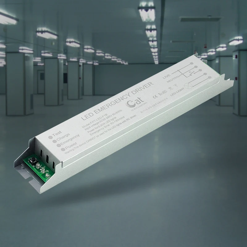 

Full Power Output Emergency Power Supply For 5-20W LED Lights LED Emergency Tube Driver