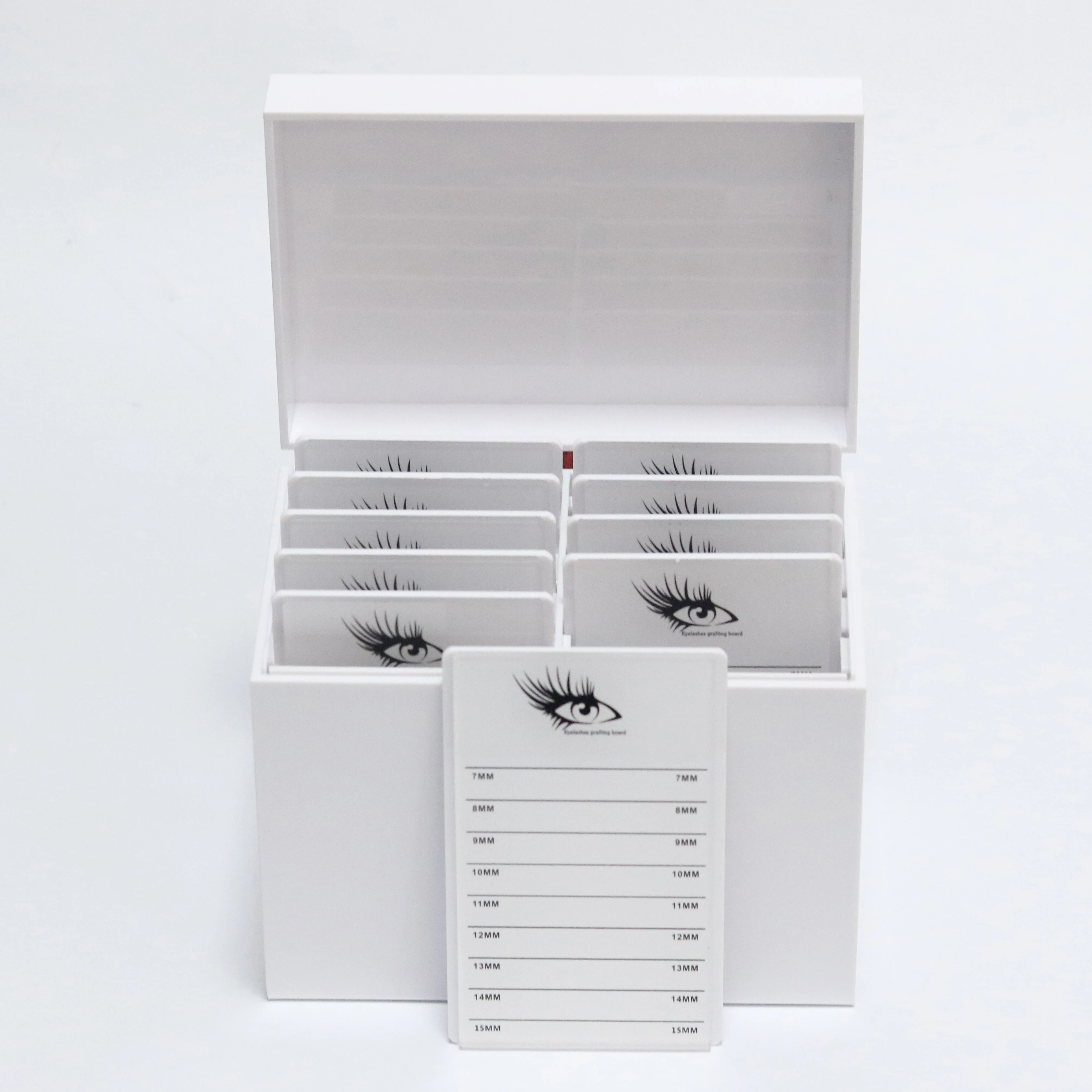 

Beauty Salon 10 Layers Acrylic Eyelash Extensions Storage Box Lash Tile Palette Box