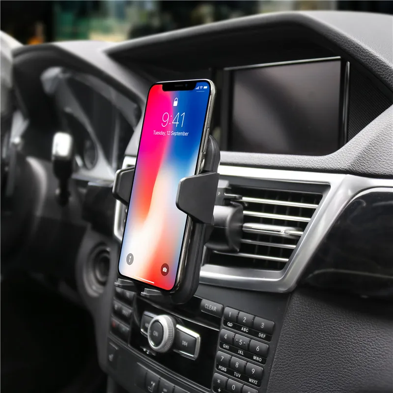 

TaiWorld 2020 New Arrivals Cell Phone Accessories Universal Flexible Air Vent Clip Car Mount Mobile Stand Phone Holder
