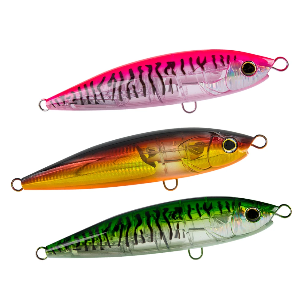 

HONOREAL New design 20cm 130g big floating Pencil hard fishing lure for GT Tuna
