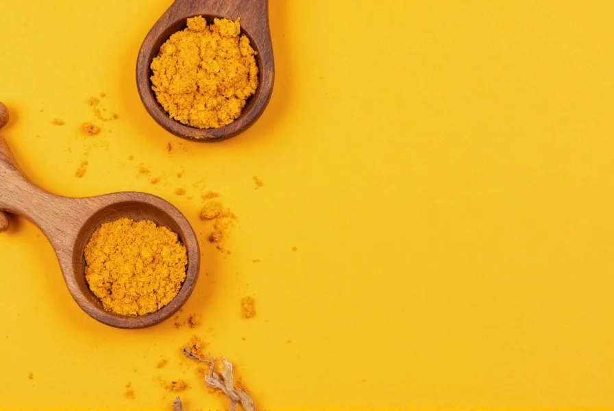 Turmeric powder and fresh turmeric root for natural skincare applications