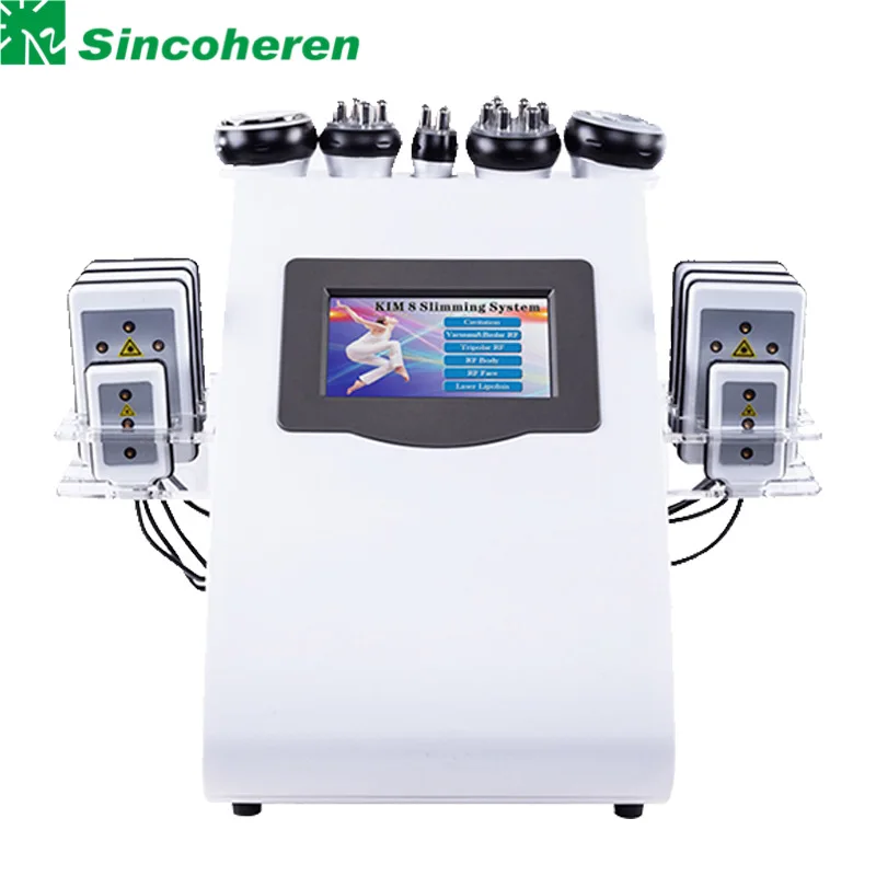 

6 in 1 cheapest price for cavi ultrasound cavitation 40K ultrasonic cavitation slimming machine