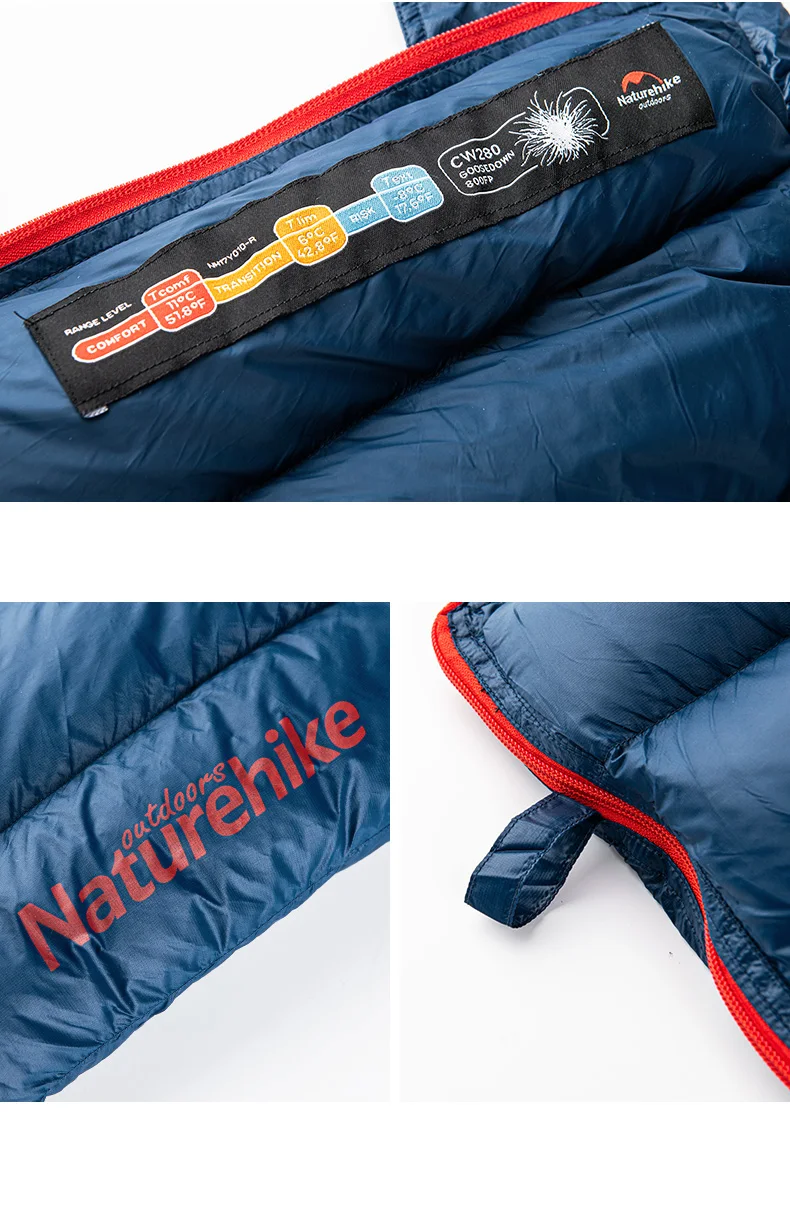 Naturehike Outdoor Backpacking Sleeping Bag Camping Ultralight Envelope