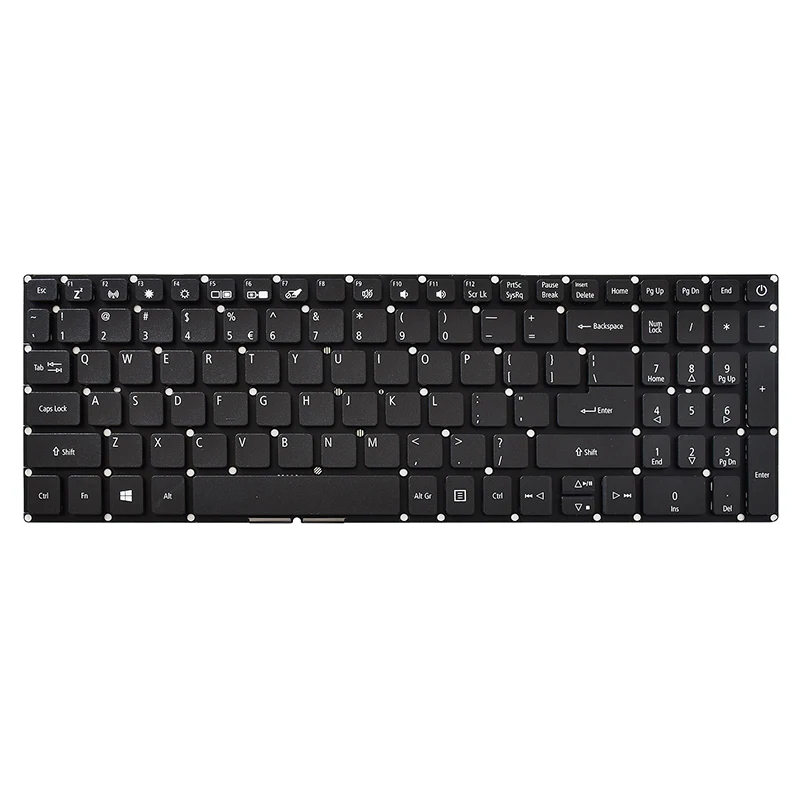 

Klavye Supplier Brand NEW Laptop Keyboard for Acer Aspire 3 A315-34 A315-41 A315-53.Aspire 7 A715-72G, Black