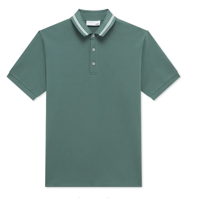 

OEM custom made short sleeve man golf shirts with embroidery logo design printing label own polo hombre