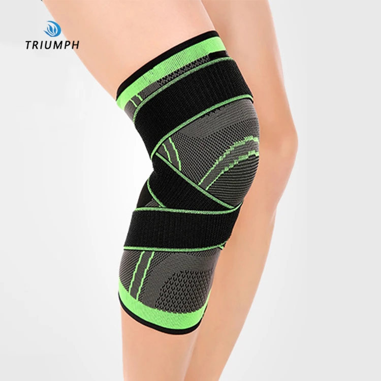 

September New Trade Festival Joint Support Knee Pads Knee Pad Compression Knee Pads Sports, Black/blue black/grey