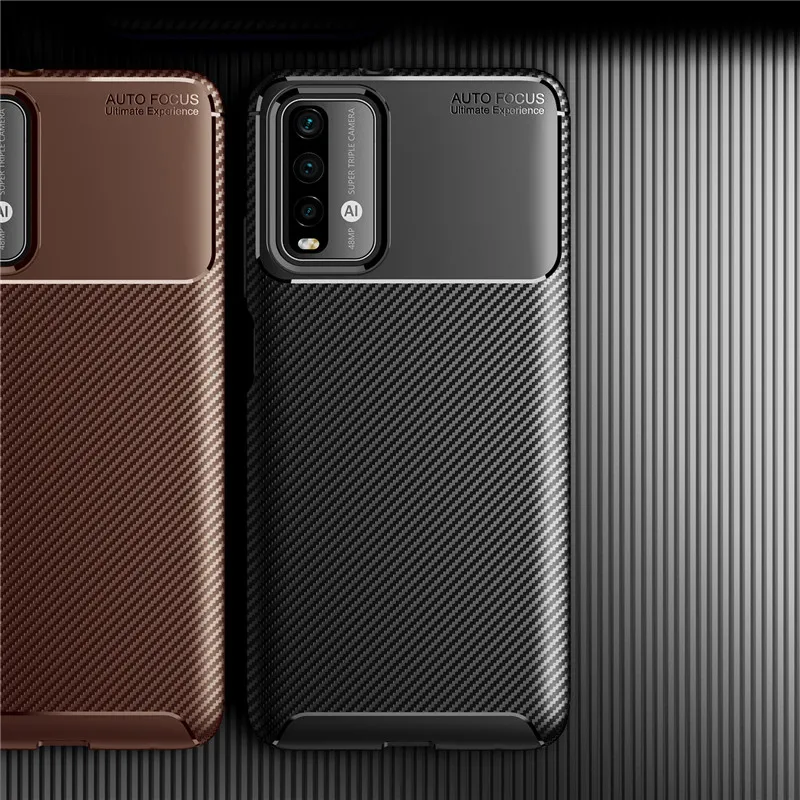 

For Xiaomi Poco M3 Case For Pocophone X3 F2 Pro Redmi Note 9S Mi10T Cover Shockproof Silicon Protective Phone Bumper For Poco M3