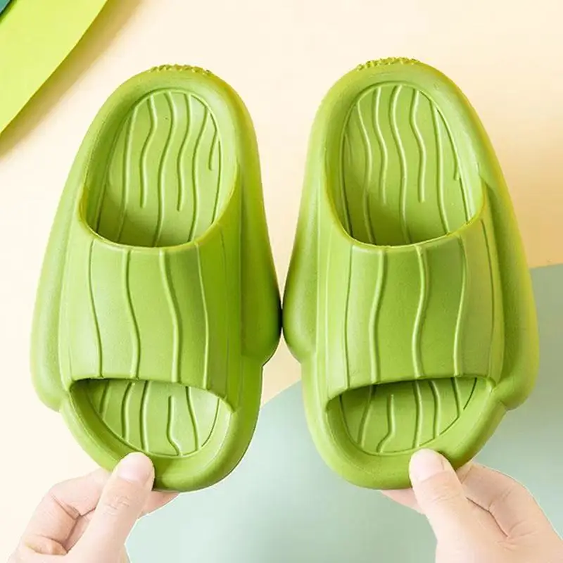 

2021 children coconut sandals girls summer shoes boys soft sole baby parent-child beach slippers EVA children's slippers, Picture