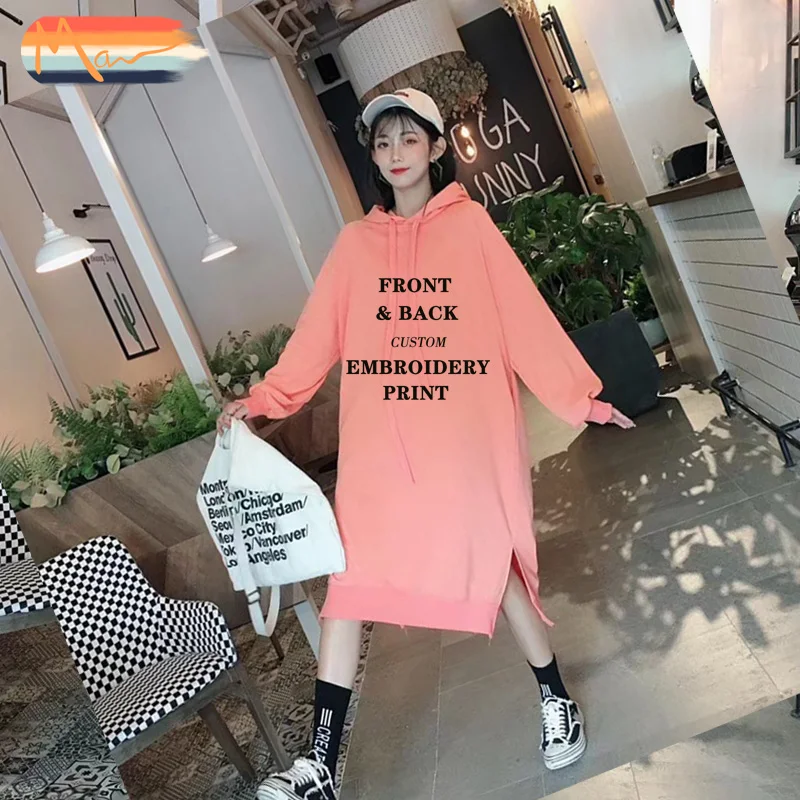 

Maxnegio autumn dresses women hoodies custom hoodie dress