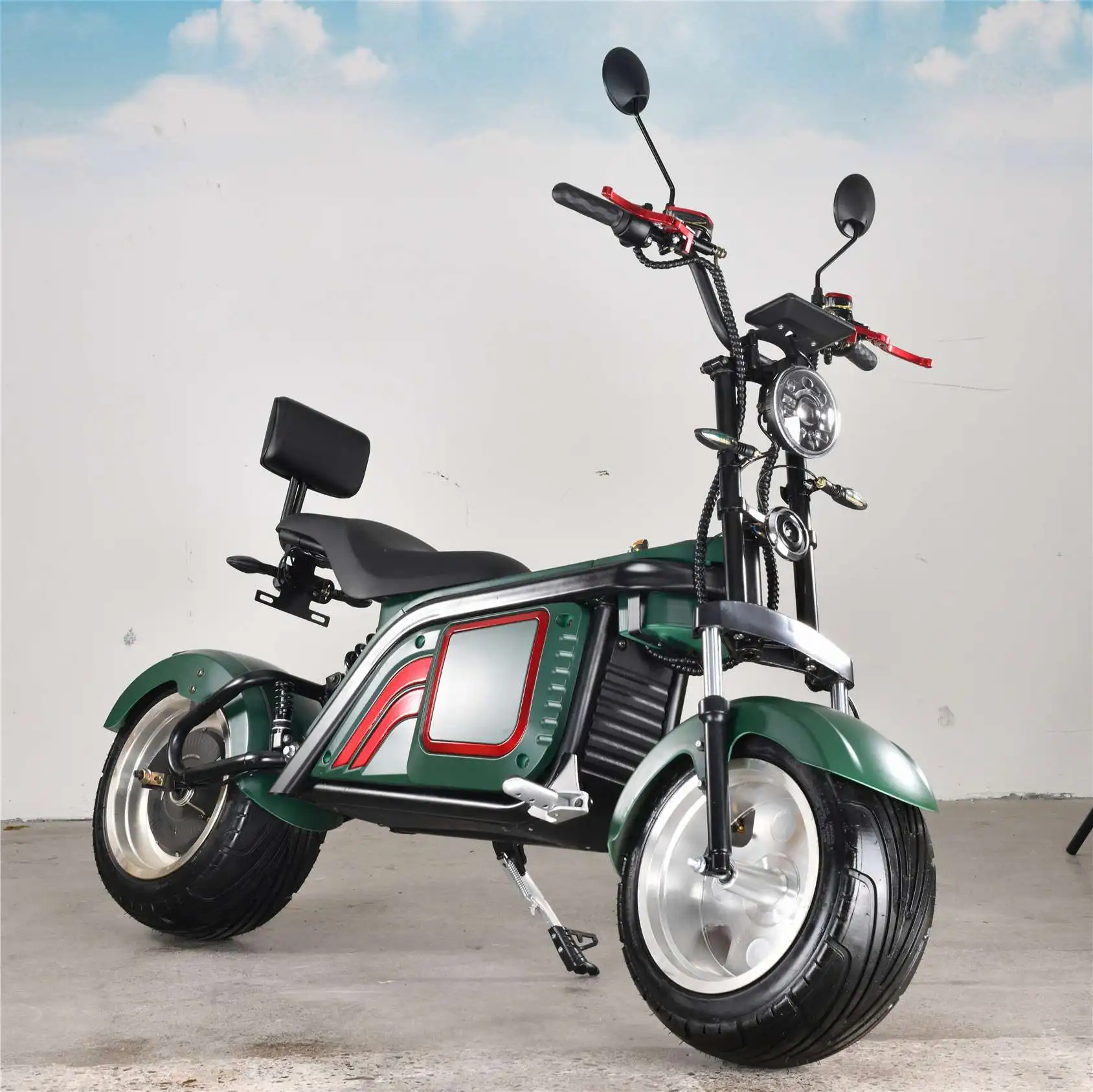 

China 1500W Dual Motor Powerful Two Wheel 10 Inch Fat Tire Off Road E Scooter Foldable Adult Electric Scooter For Sale