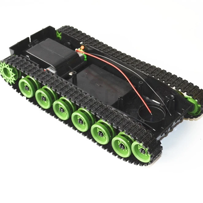 Kostenloser versand Tank Roboter chassis raupe crawler plattform DIY 3-8V arduino SN5200