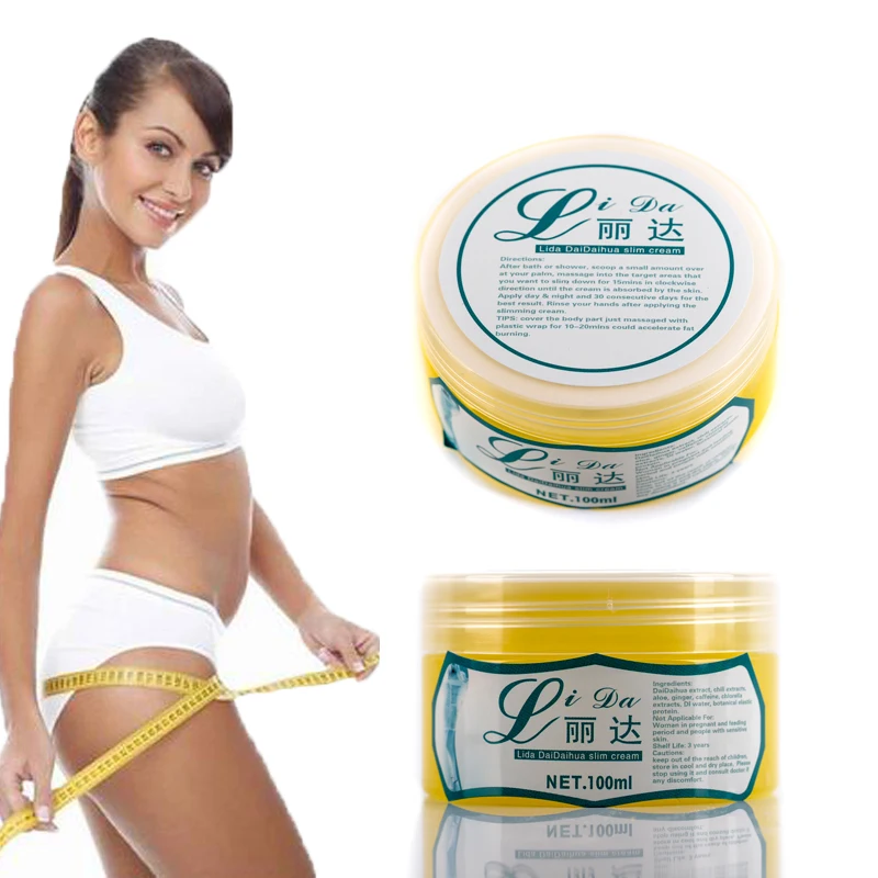 

Li da old version Body slimming cream lose weight on leg arm waist slim burn fat private label