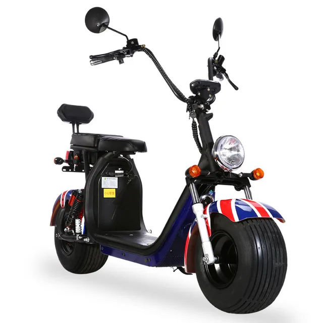 

2020 hot selling fat tire Chinese citycoco removable battery Europe Scooter