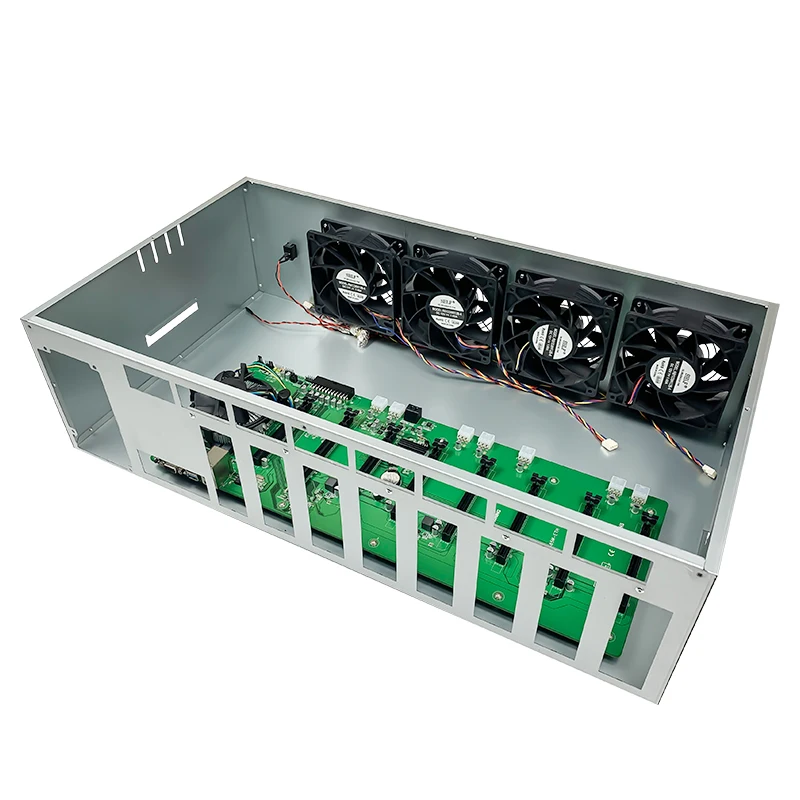 

High Cost-Effective Hot Selling Popular Bitcoin Mining Rig Case RTX588 3060 3070 3080 8 Gpu B85