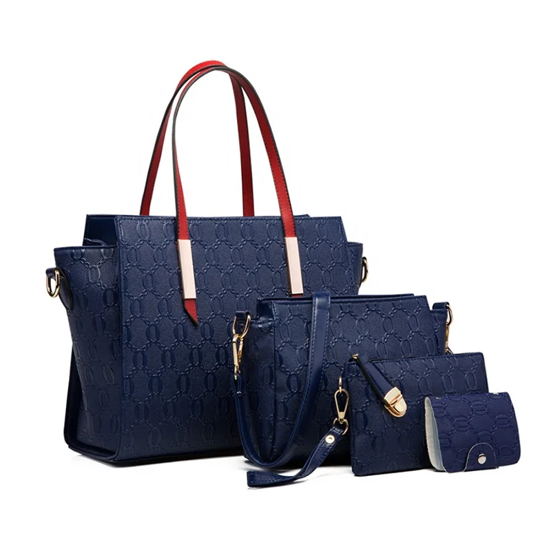 

Daily Use Luxury Ladies Leather Office Fashion Bags Sets, 5 colors