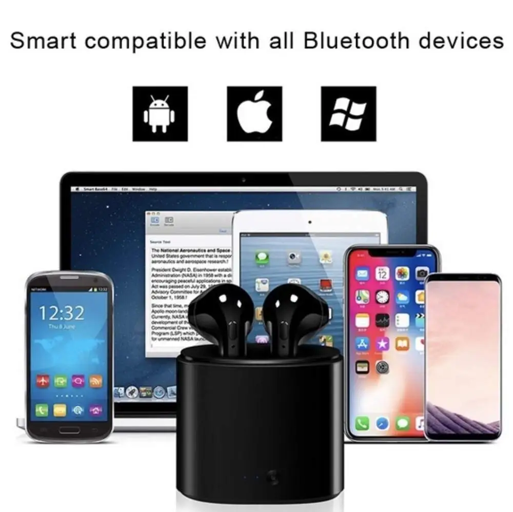 Cheap I7 Tws I10 I11s I9 Plus Mini Wireless Earphone Stereo Headset With Charger Box Earbuds - ANKUX.COM