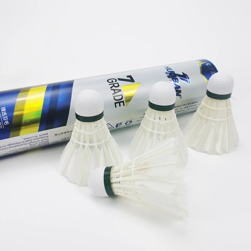 

Best selling professional 1 dozen badminton shuttlecock for sport use