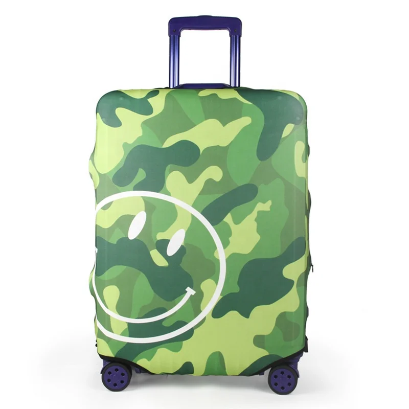 

25" traviling custom luggage cover spandex suitcase protective bag cover, Colorful