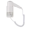 Bathroom wall mounted hair dryer/blow dryer shaver socket