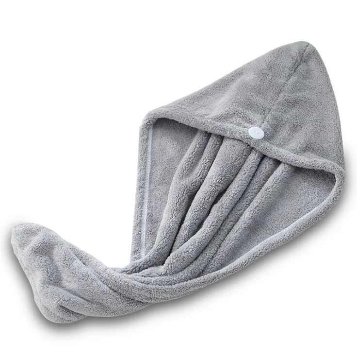 

Amazon hot sale Hair Drying Douyin Female Hair Drying Coral Fleece Shower Soft Breathable Headscarf Towel, Mixcolor