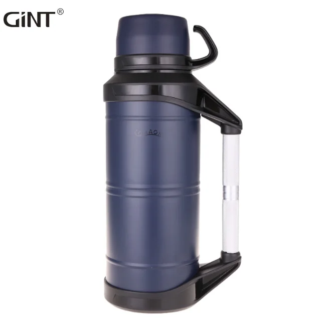 

3.3L large water kettle portable insulated outdoor sports water cup Stainless &pp vacuum camping bottle with lid cup, Customized colors acceptable